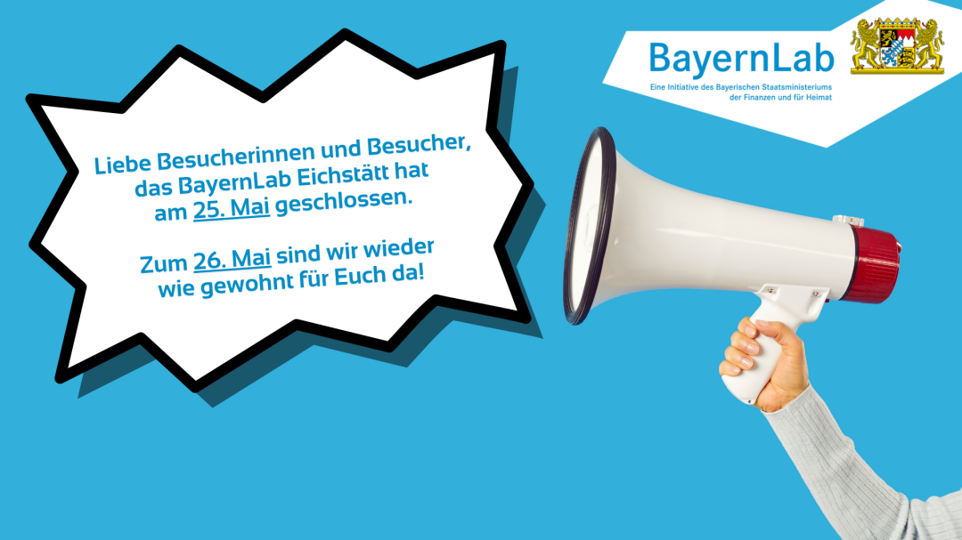 Das BayernLab Eichstätt ist am 25. Mai geschlossen